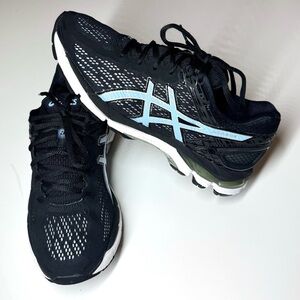 Asics Women’s Gel-Pursue 3 Black Mesh Low Top Lace Up Running Sneaker Size-8.5
